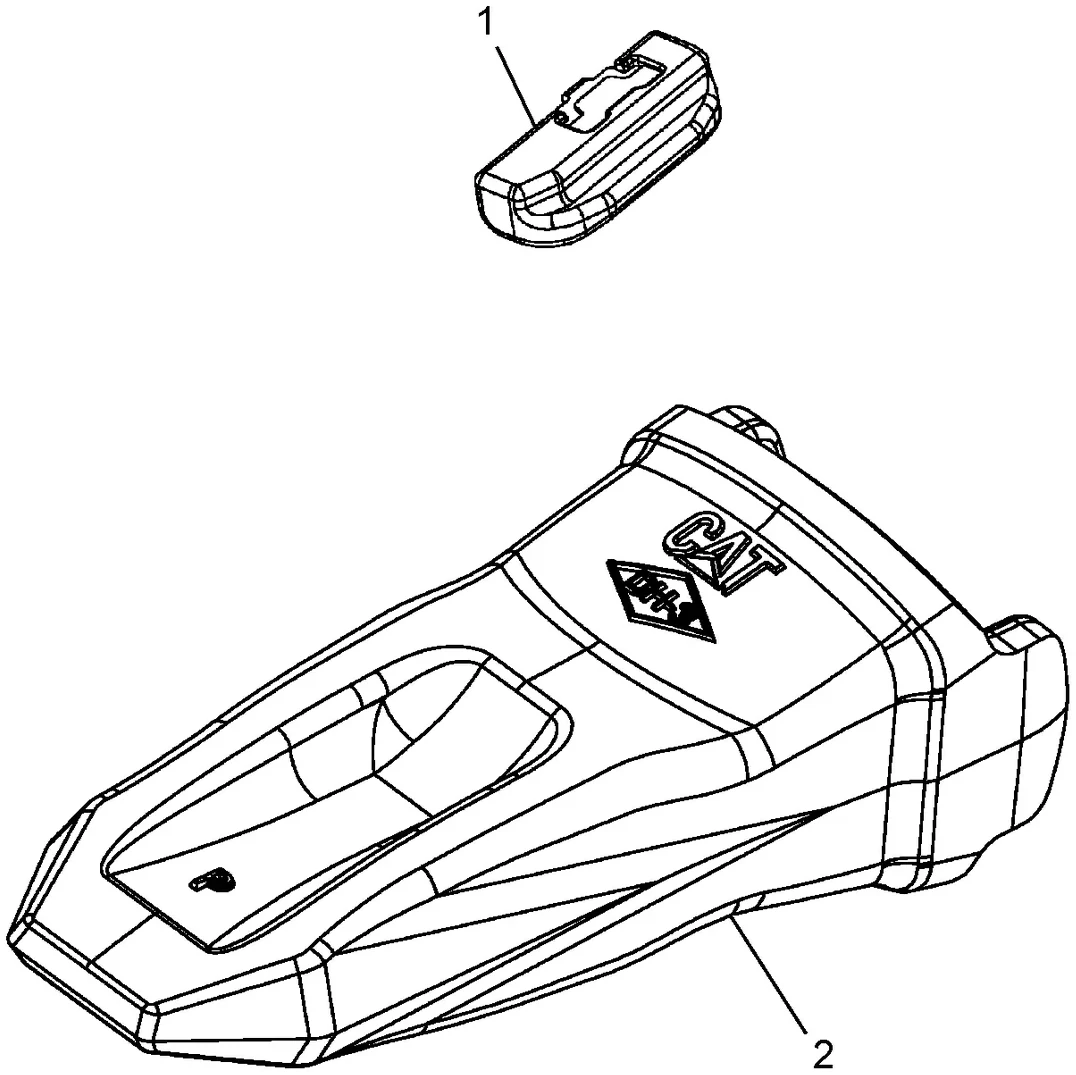 325D · IMPLEMENTS · 229-6978 CAT parts diagram