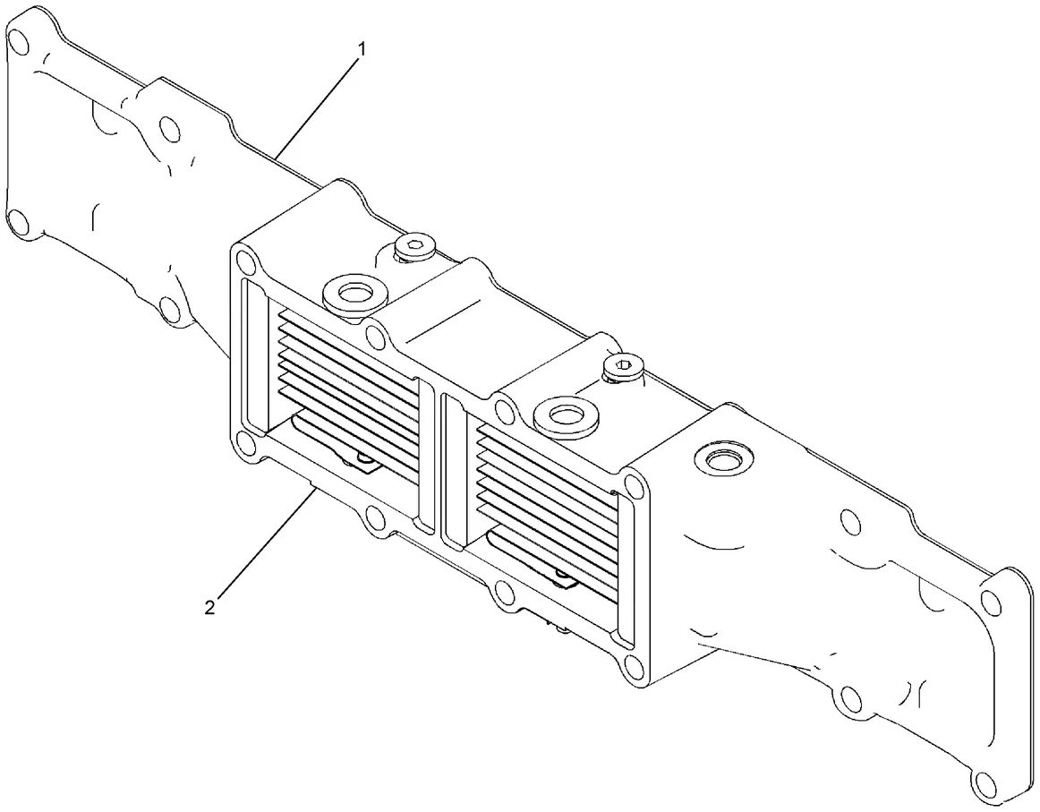 325D · AIR INLET AND EXHAUST SYSTEM · 189-8780 CAT parts diagram