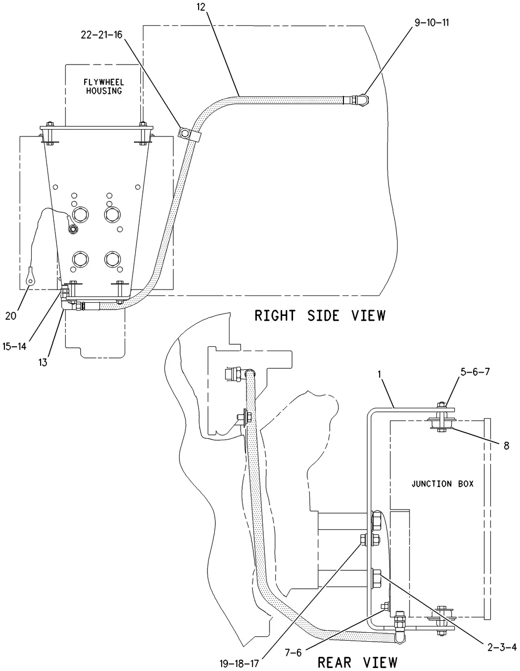 3306 · ELECTRICAL AND STARTING SYSTEM · 125-9775 CAT parts diagram