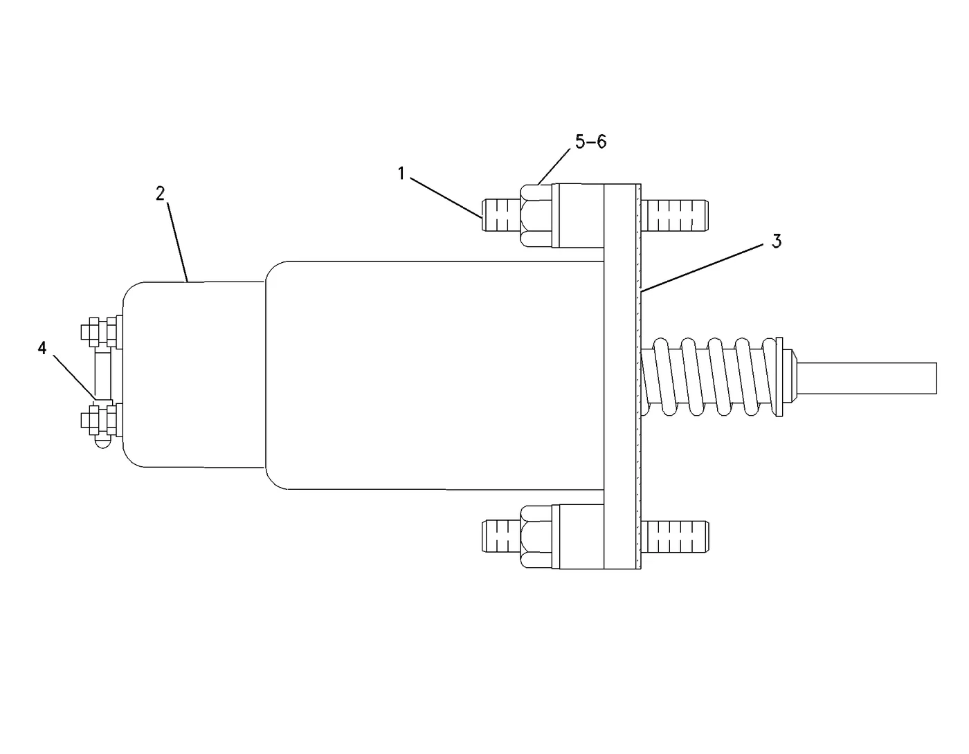 3306 · ELECTRICAL AND STARTING SYSTEM · 125-5774 CAT parts diagram