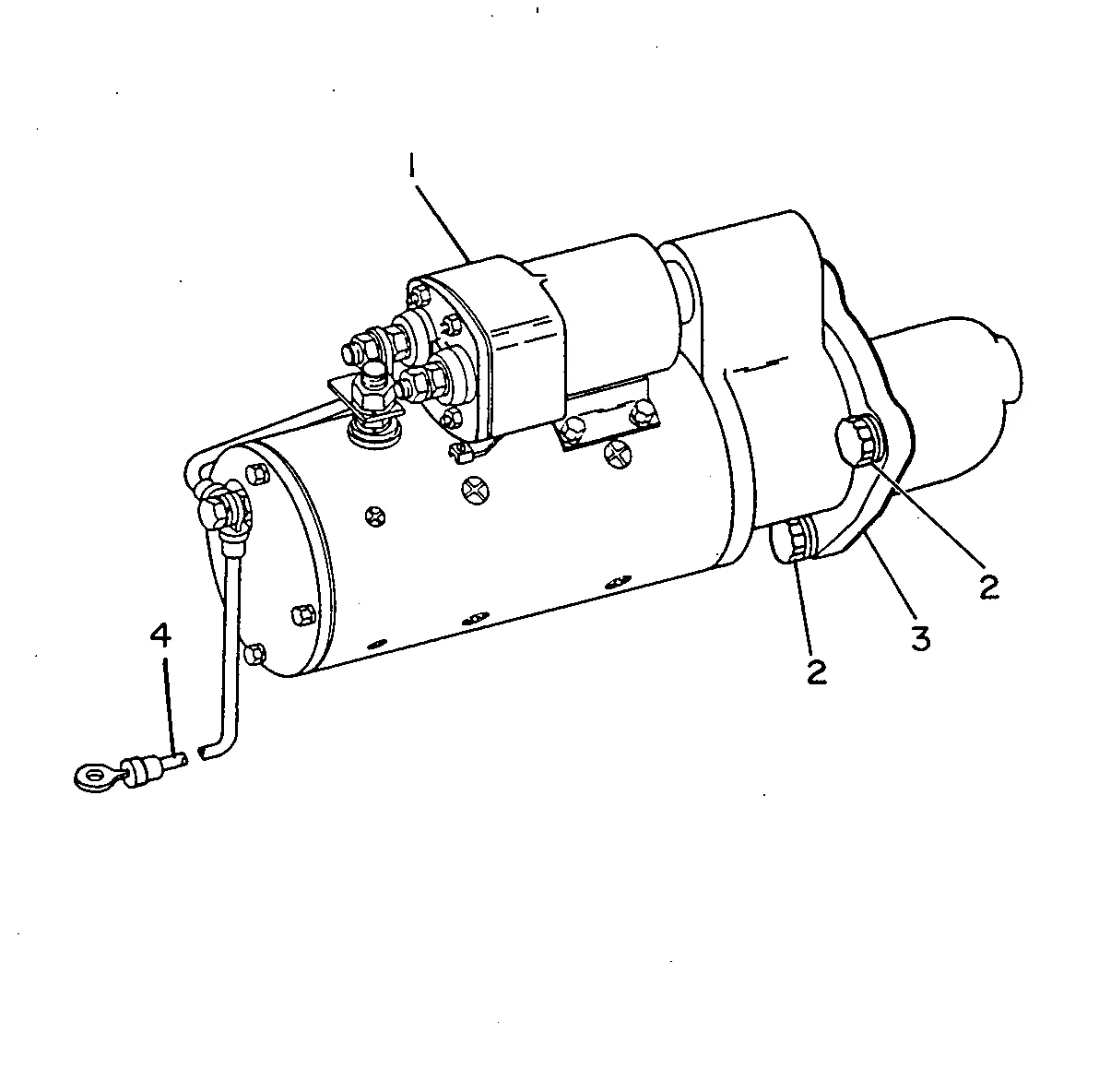 3306 · ELECTRICAL AND STARTING SYSTEM · 143-0540 CAT parts diagram
