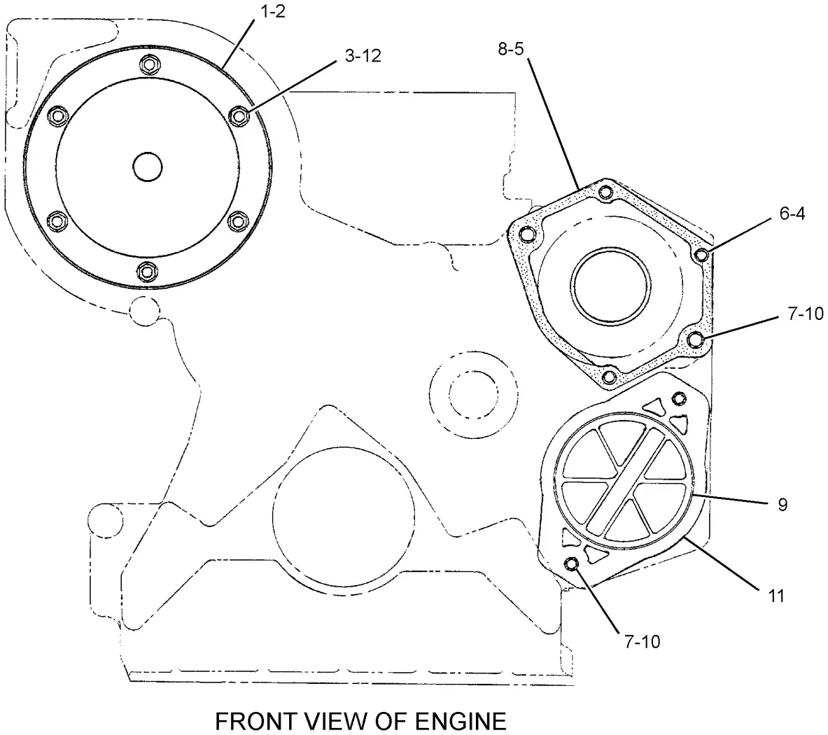 3306 · BASIC ENGINE · 111-1810 CAT parts diagram