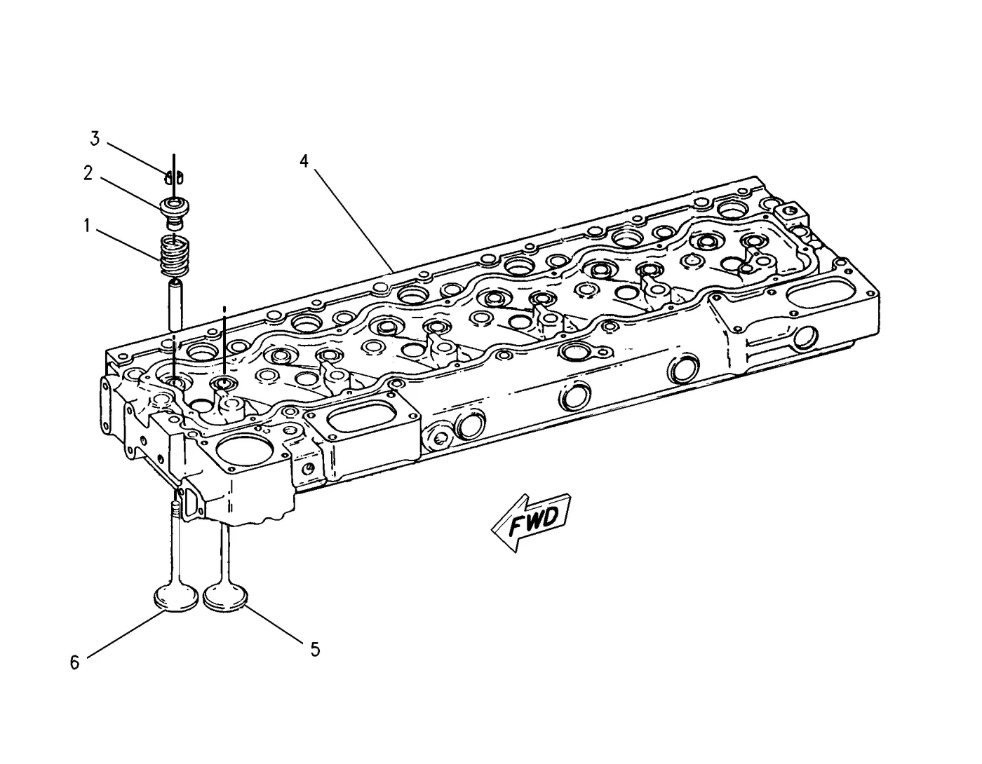 3306 6N7174 parts diagram