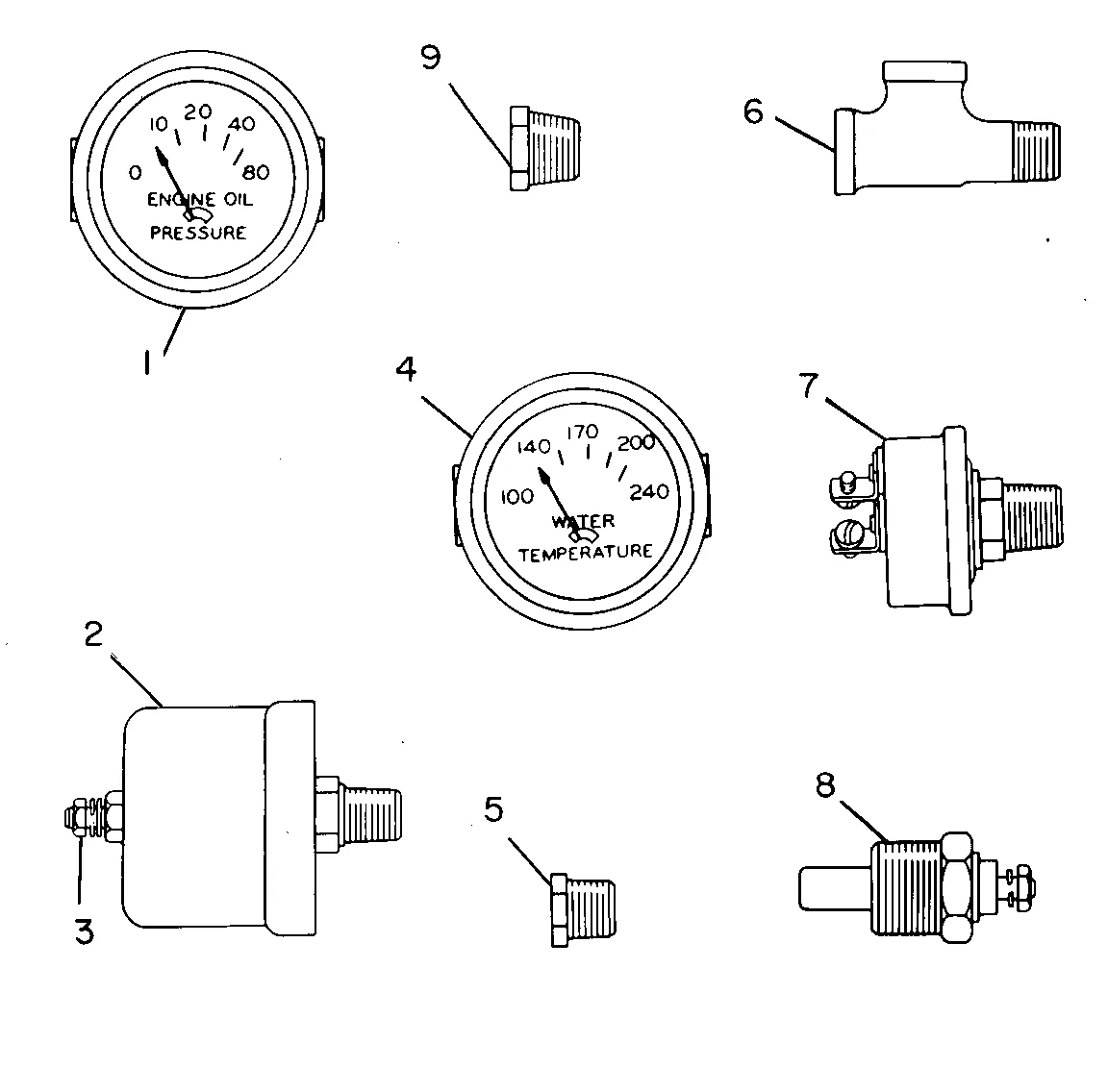 3306 7W2061 parts diagram