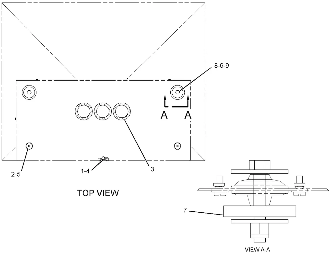 3306 · OPERATOR STATION · 104-4704 CAT parts diagram