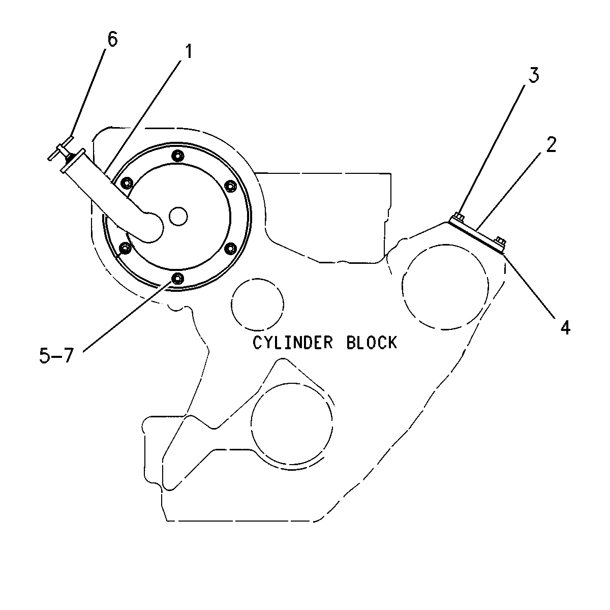 3306 · LUBRICATION SYSTEM · 154-3891 CAT parts diagram