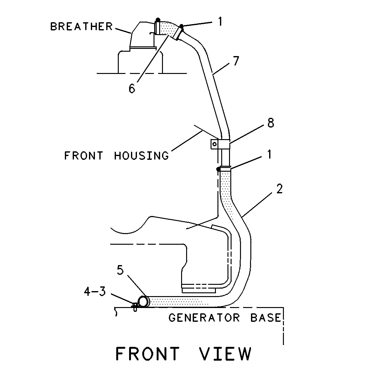 3306 8T4896 parts diagram