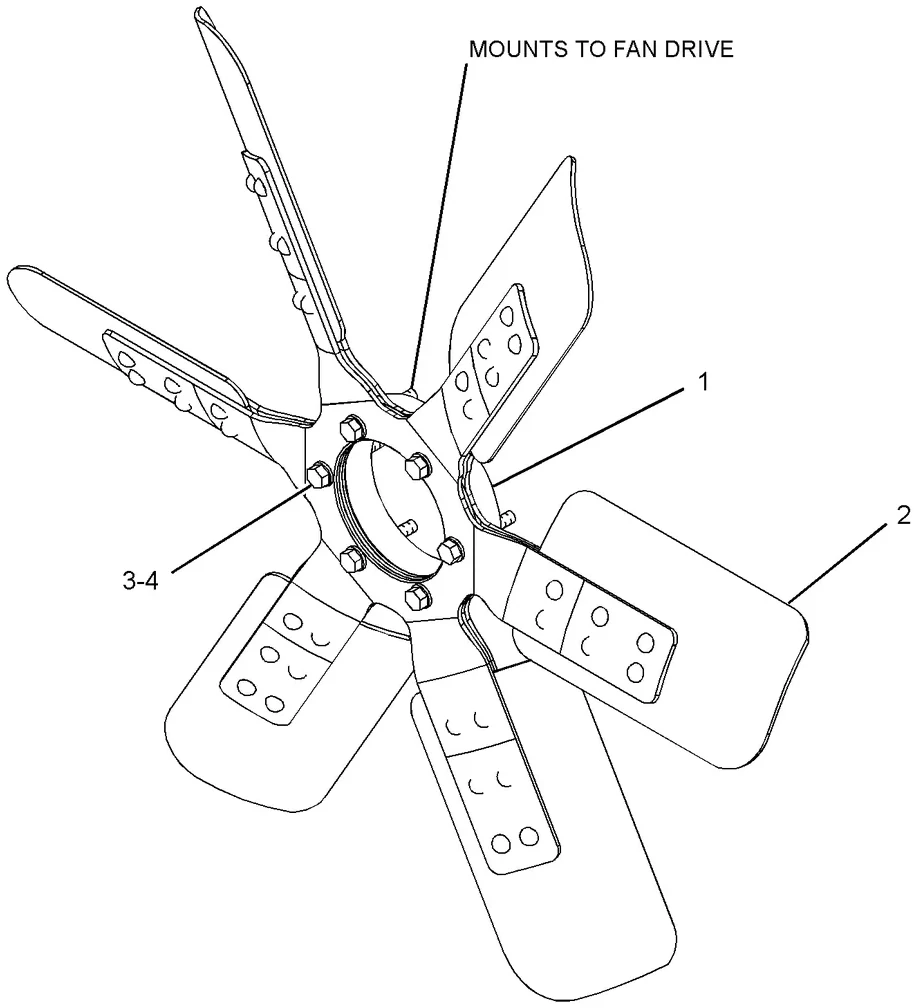 3306 · COOLING SYSTEM · 118-6243 CAT parts diagram