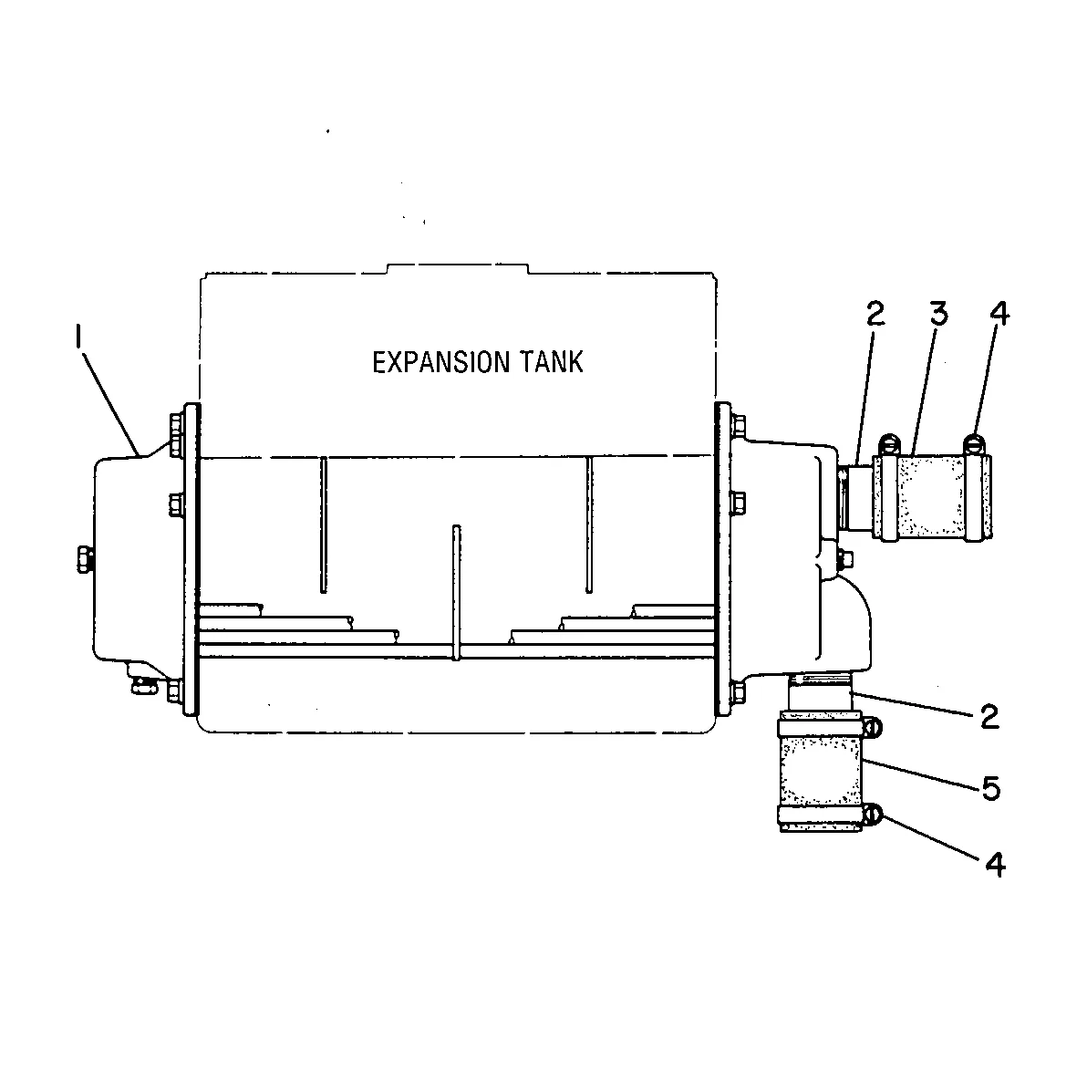 3306 · COOLING SYSTEM · 124-0174 CAT parts diagram