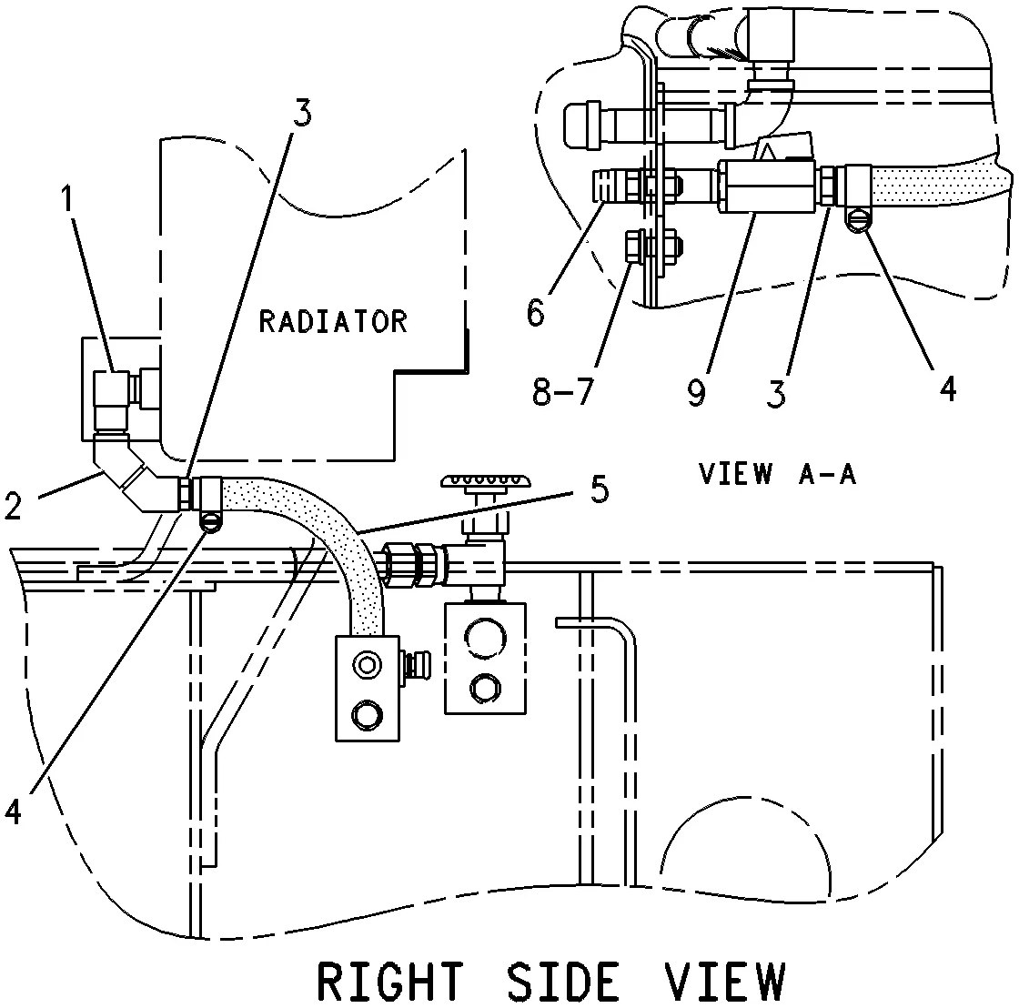 3306 · COOLING SYSTEM · 135-5159 CAT parts diagram