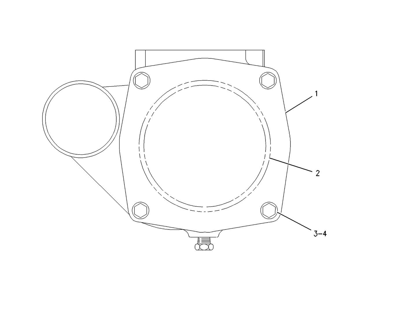 3306 · COOLING SYSTEM · 172-7771 CAT parts diagram