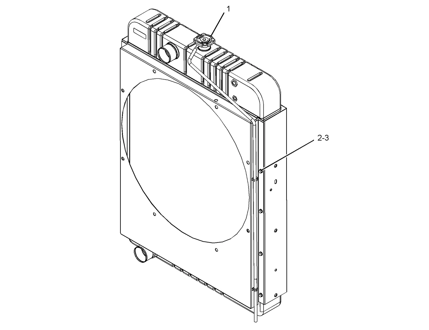 3306 · COOLING SYSTEM · 133-9673 CAT parts diagram