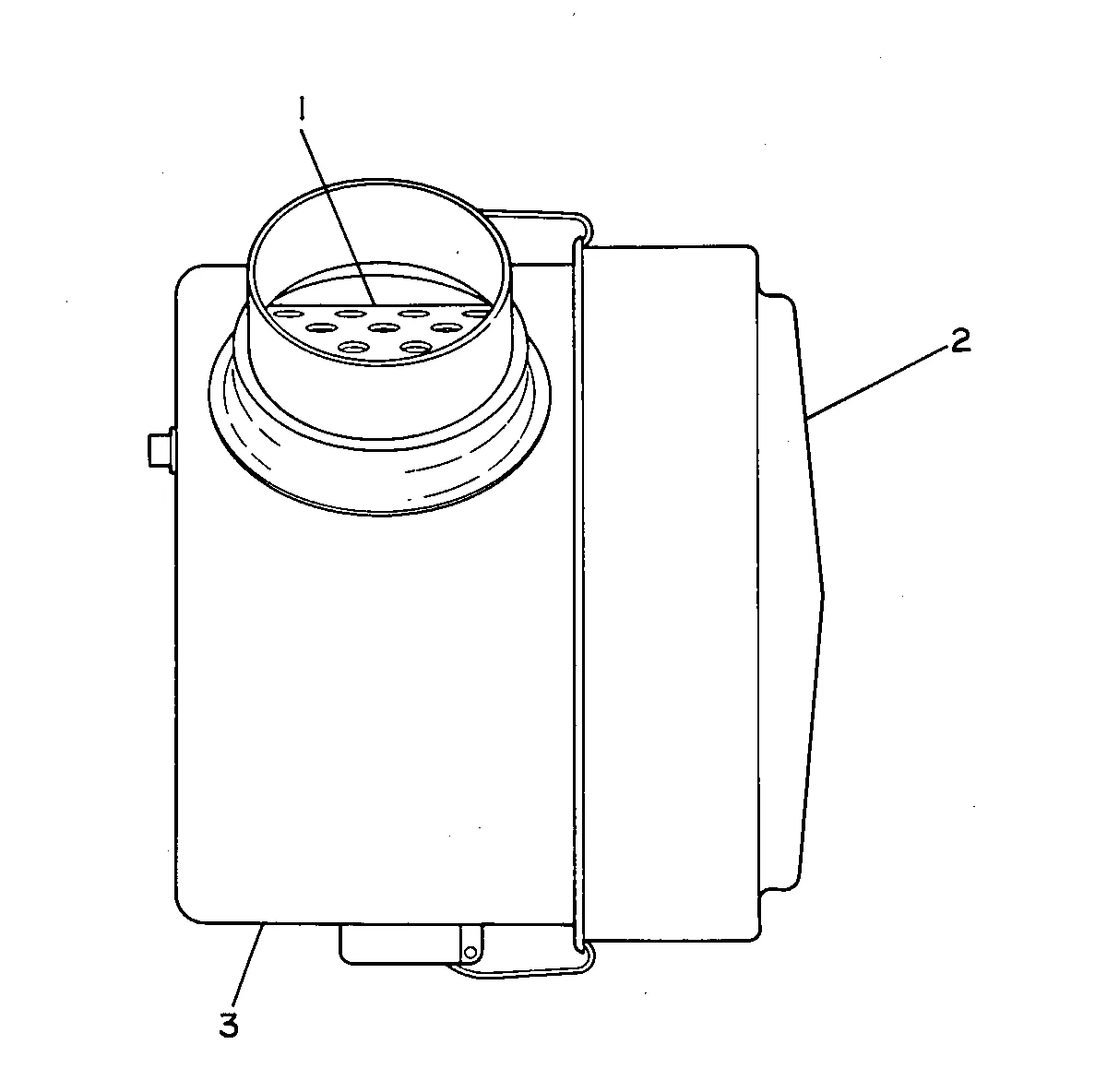 3306 · AIR INLET AND EXHAUST SYSTEM · 101-2850 CAT parts diagram