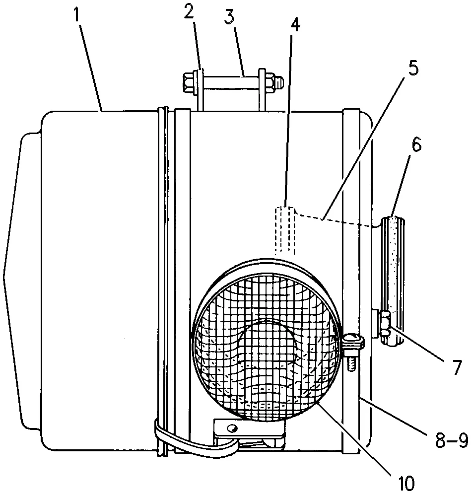 3306 · AIR INLET AND EXHAUST SYSTEM · 101-2850 CAT parts diagram