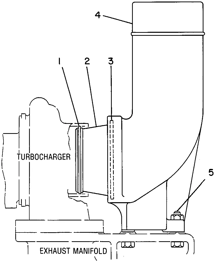 3306 · AIR INLET AND EXHAUST SYSTEM · 183-8575 CAT parts diagram