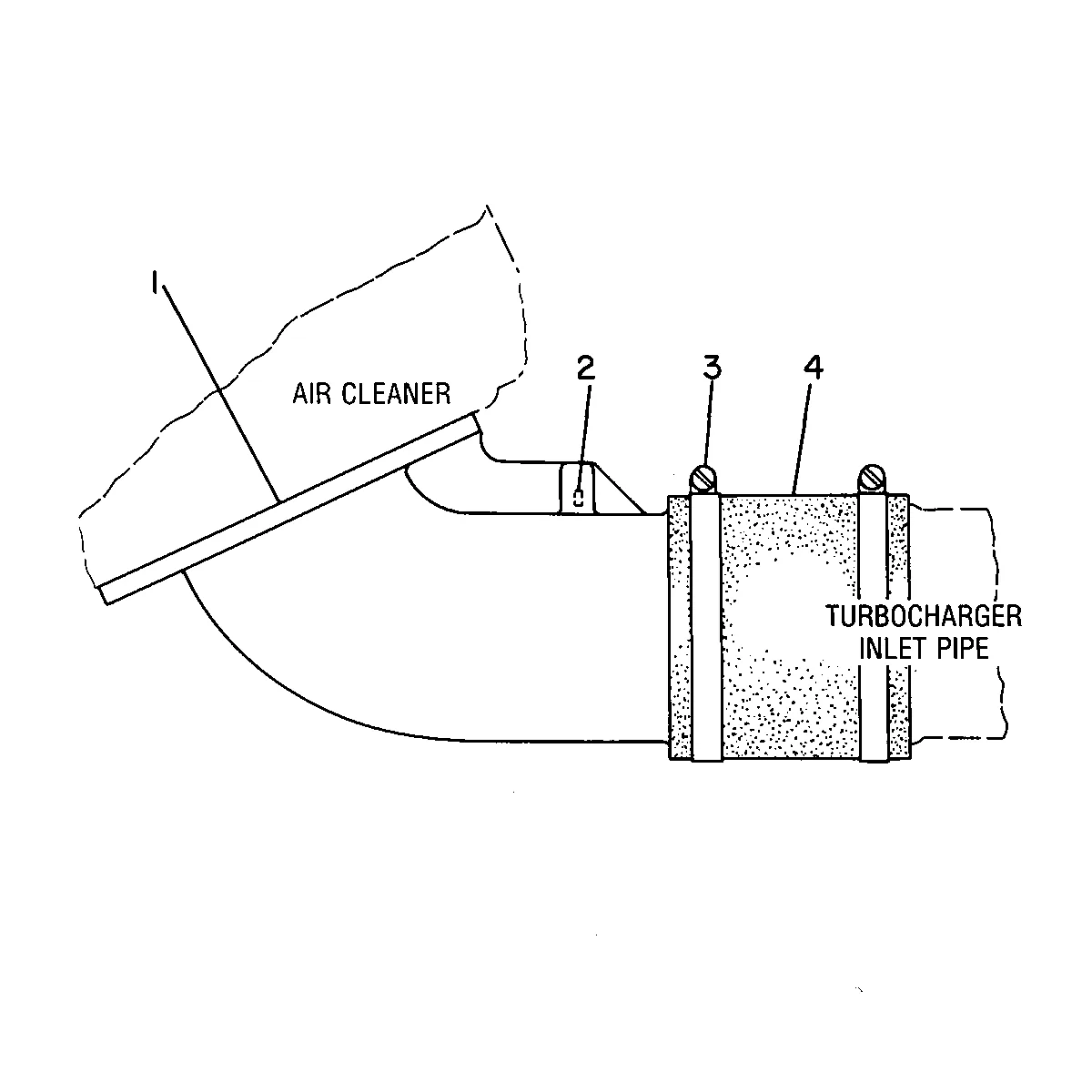 3306 · AIR INLET AND EXHAUST SYSTEM · 183-8575 CAT parts diagram