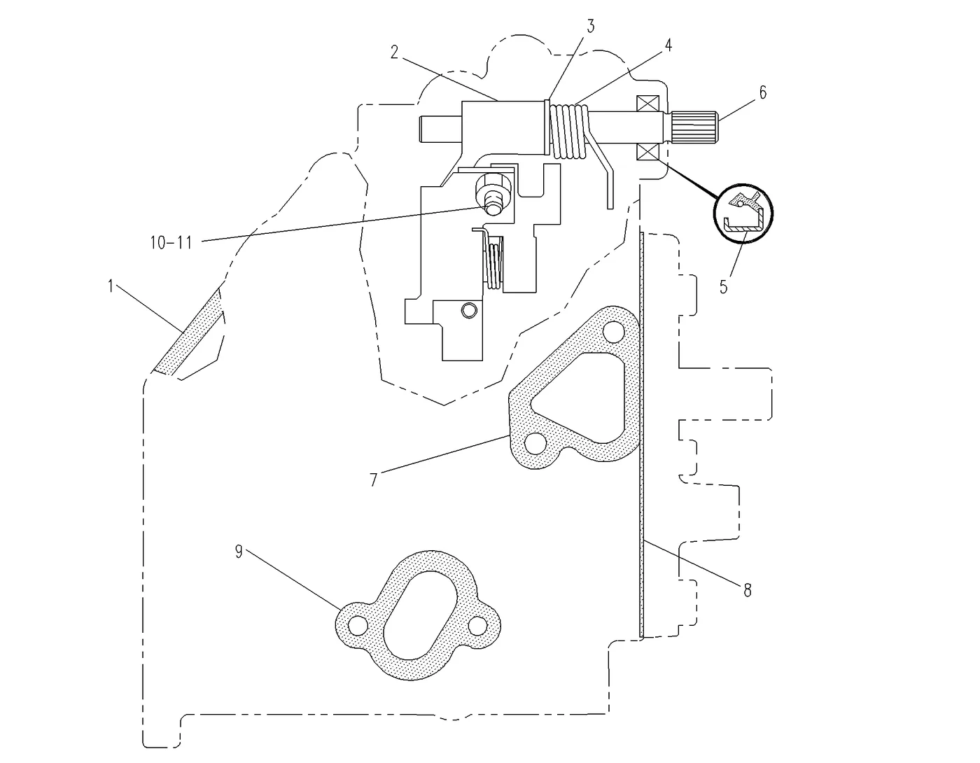 3306 8N3945 parts diagram