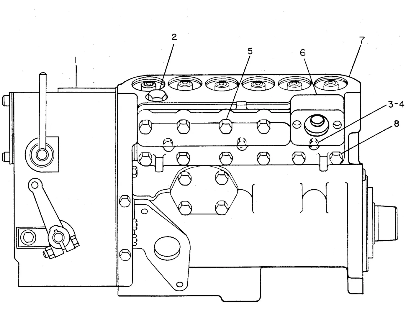 3306 · FUEL SYSTEM · 115-1249 CAT parts diagram