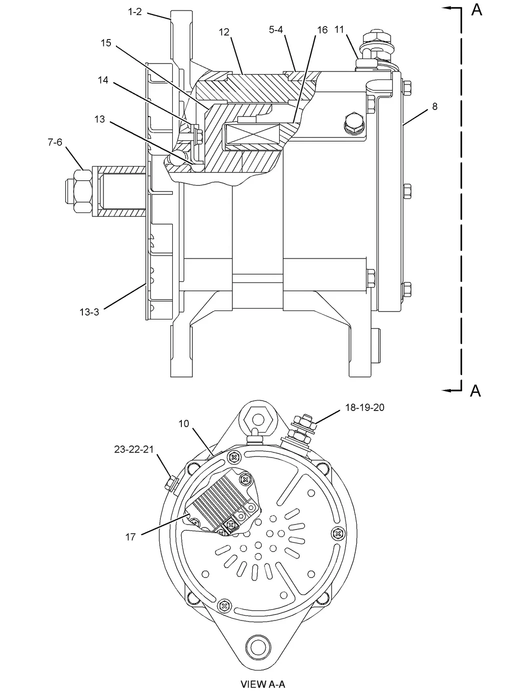 3306 · ELECTRICAL AND STARTING SYSTEM · 169-3345 CAT parts diagram