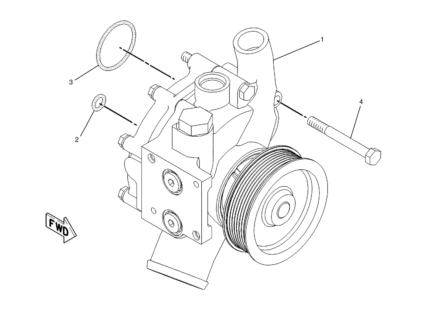 330C · COOLING SYSTEM · 202-7674 CAT parts diagram
