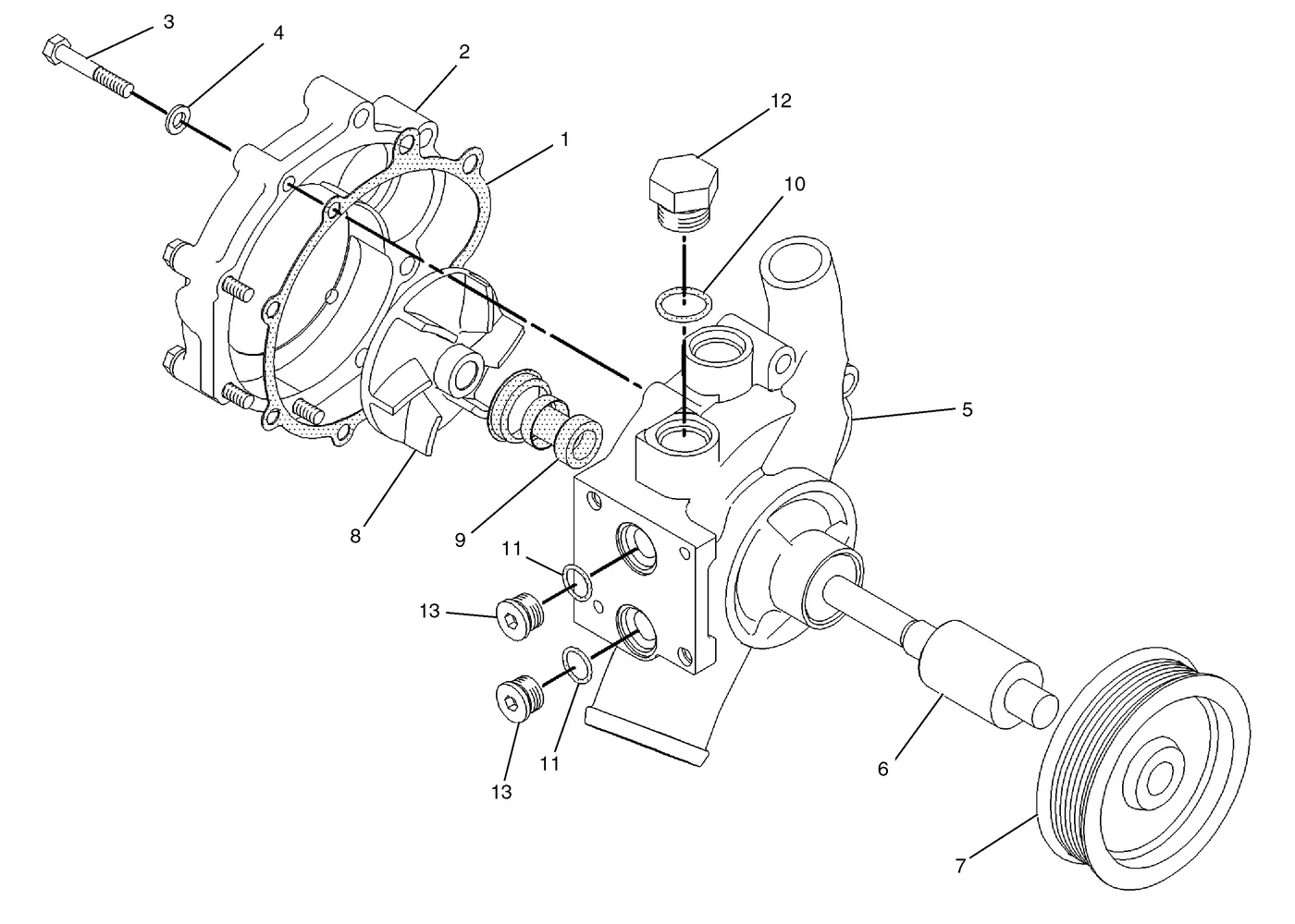 330C 3K0360 parts diagram