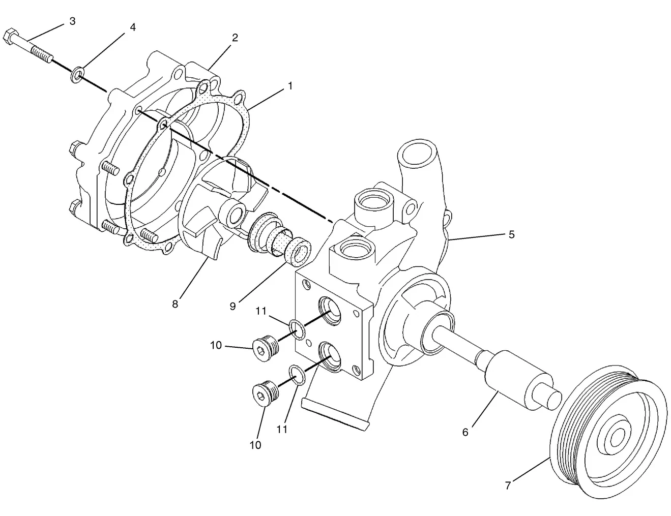 330C · COOLING SYSTEM · 219-4452 CAT parts diagram
