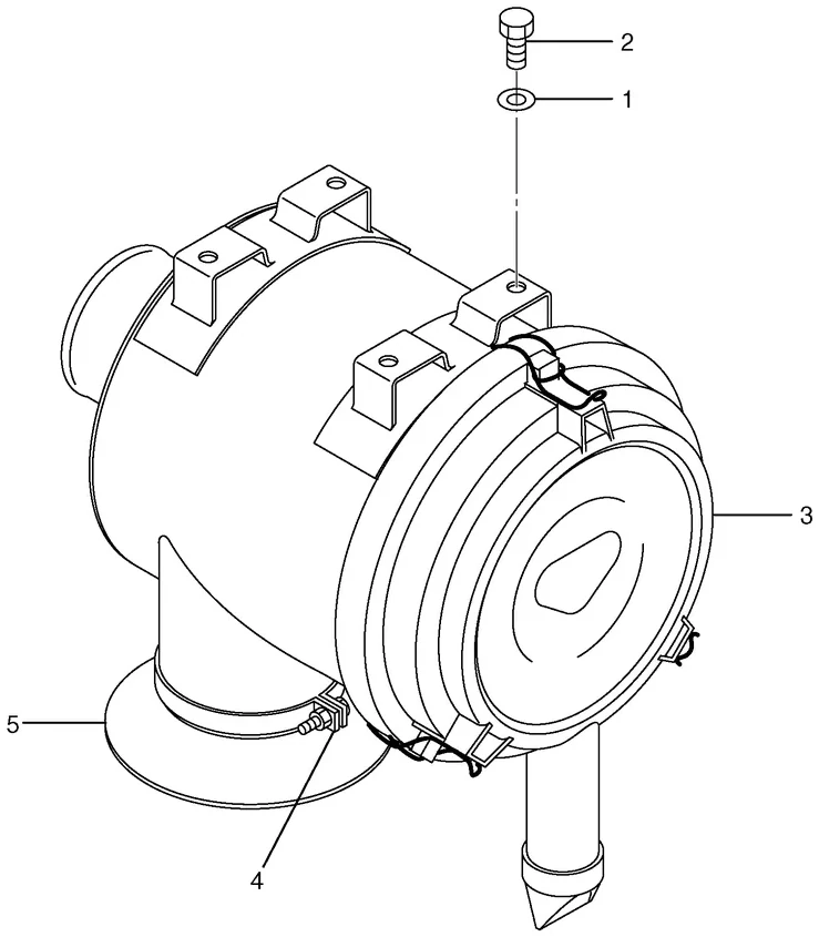 330C · AIR INLET AND EXHAUST SYSTEM · 193-2713 CAT parts diagram
