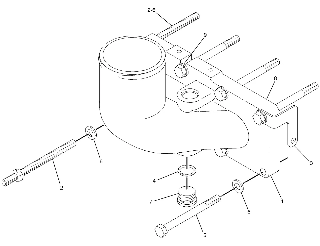 330C · AIR INLET AND EXHAUST SYSTEM · 188-9037 CAT parts diagram