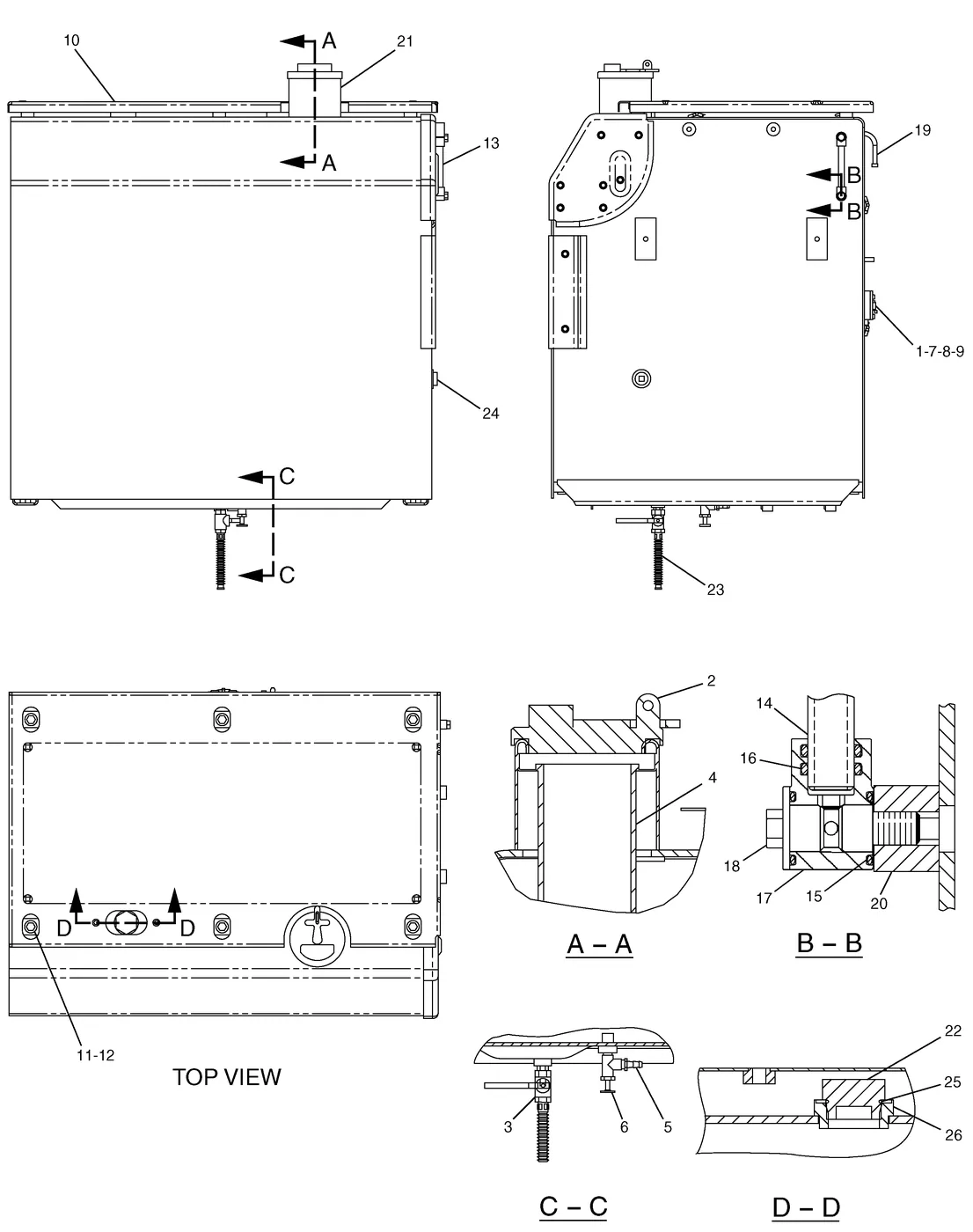 9X-8600 - SEAL - O - RING (ID=110.49mm)