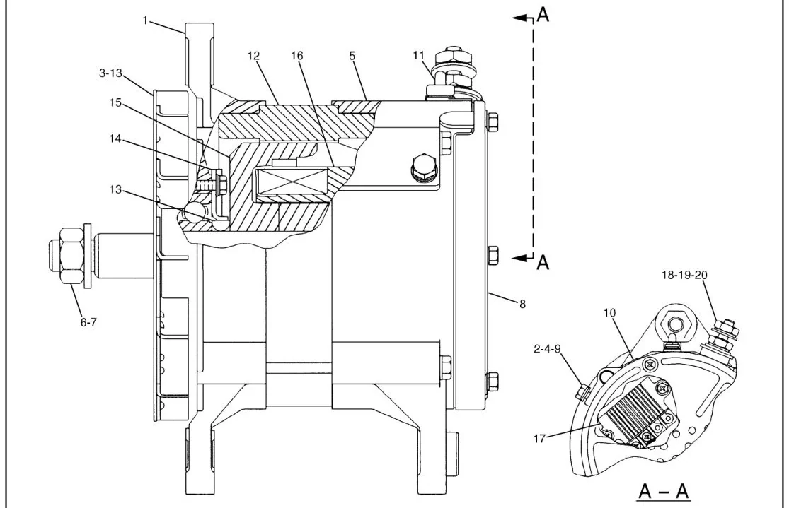 330C 9L6770 parts diagram