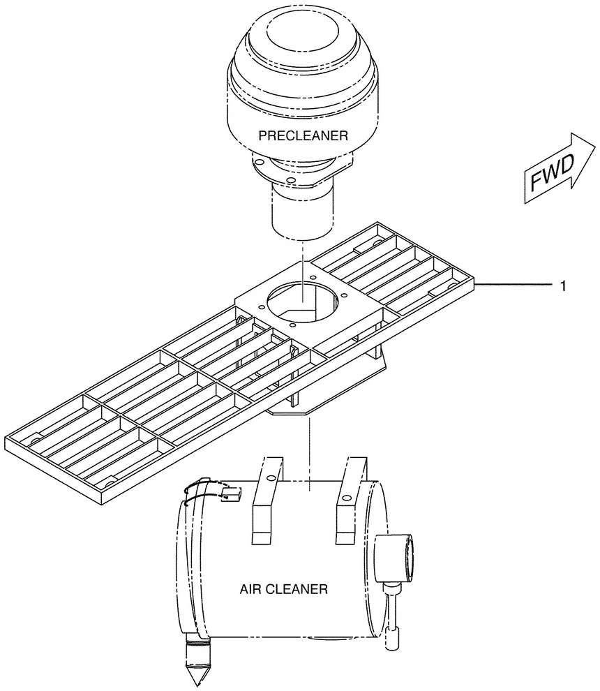 330C · FRAME AND BODY · 203-5220 CAT parts diagram