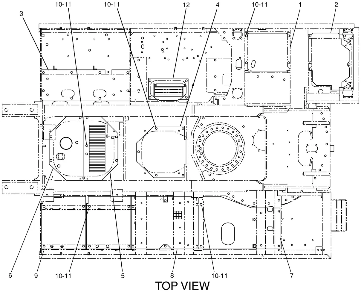 330C · FRAME AND BODY · 214-8368 CAT parts diagram