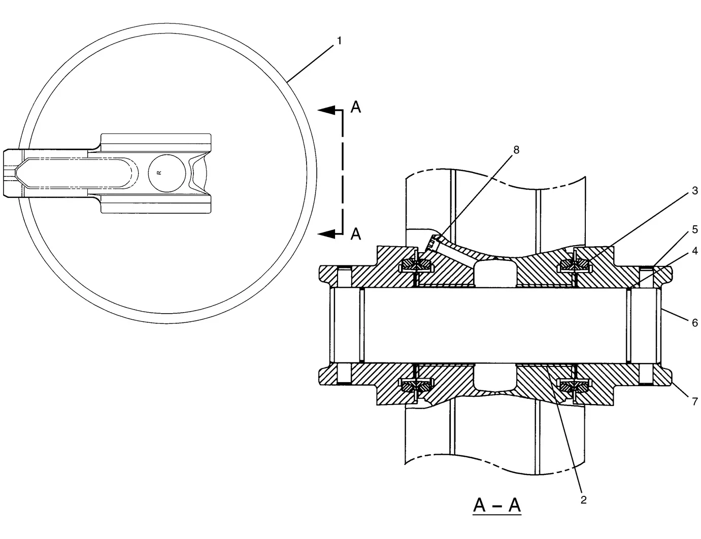 330C · FRAME AND BODY · 142-5491 CAT parts diagram