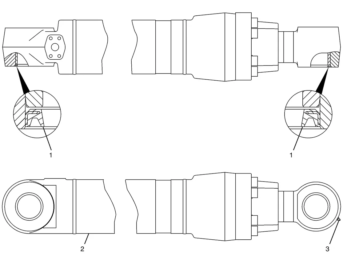 330C · HYDRAULIC SYSTEM · 191-5550 CAT parts diagram