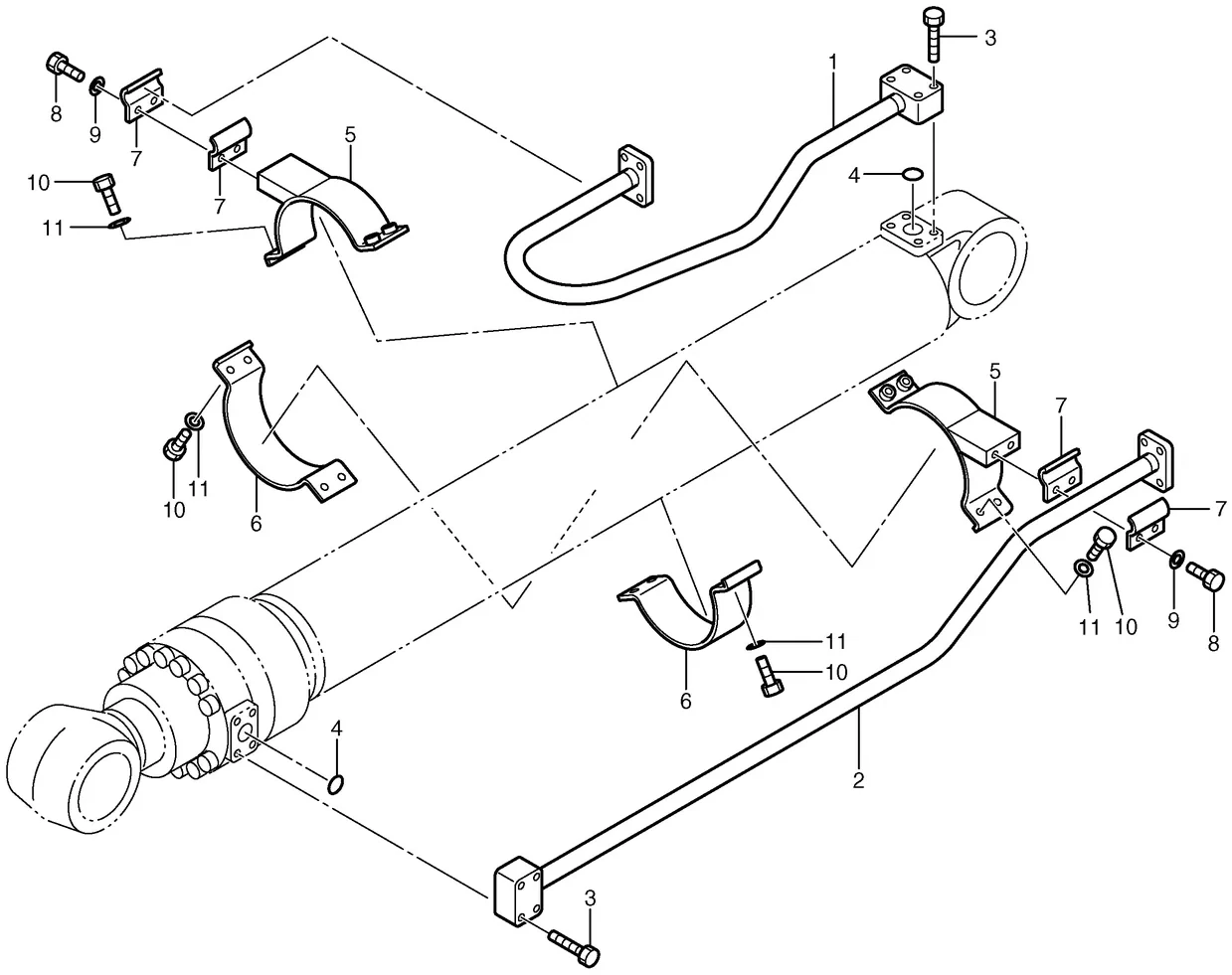 330C · HYDRAULIC SYSTEM · 192-6910 CAT parts diagram