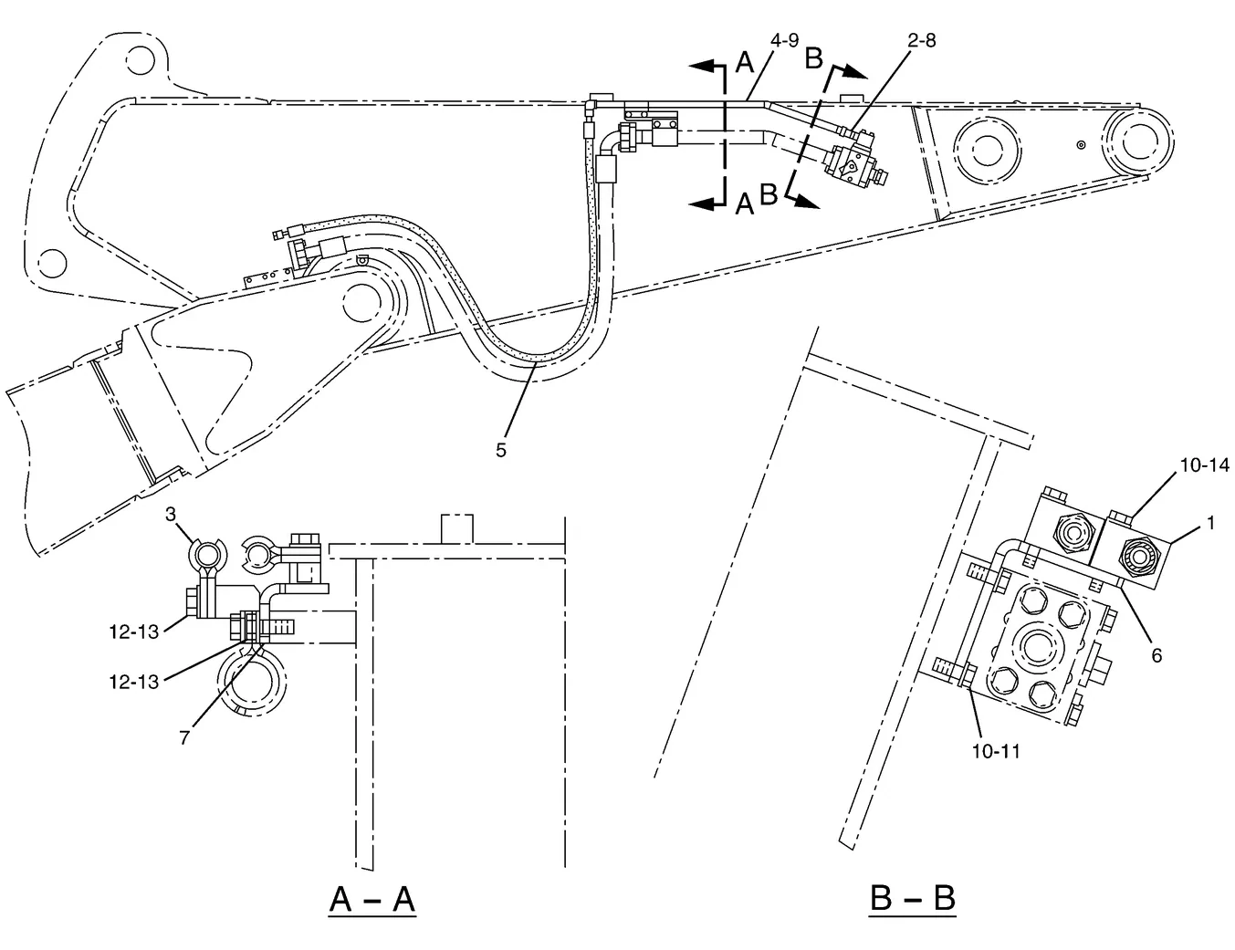 330C · HYDRAULIC SYSTEM · 193-6417 CAT parts diagram