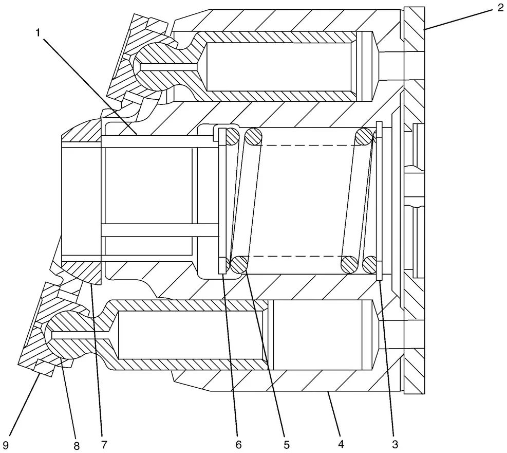 330C · HYDRAULIC SYSTEM · 209-5910 CAT parts diagram