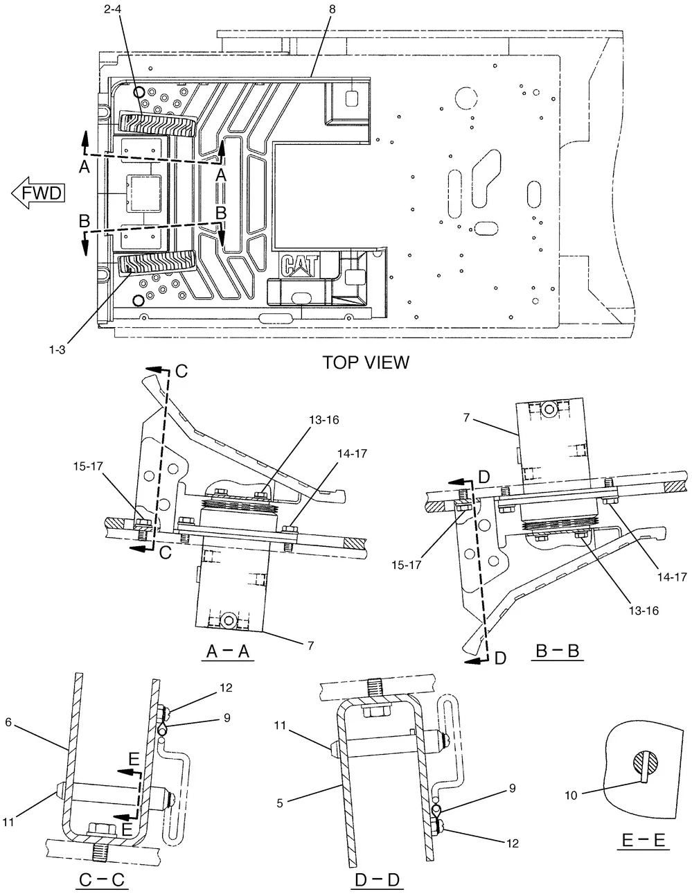 121-1865 - PEDAL