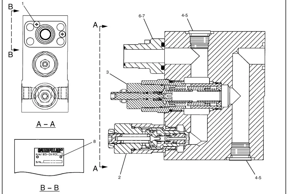 330C 2M9780 parts diagram