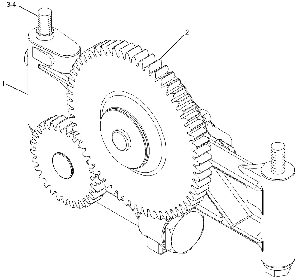 330C · LUBRICATION SYSTEM · 195-8098 CAT parts diagram