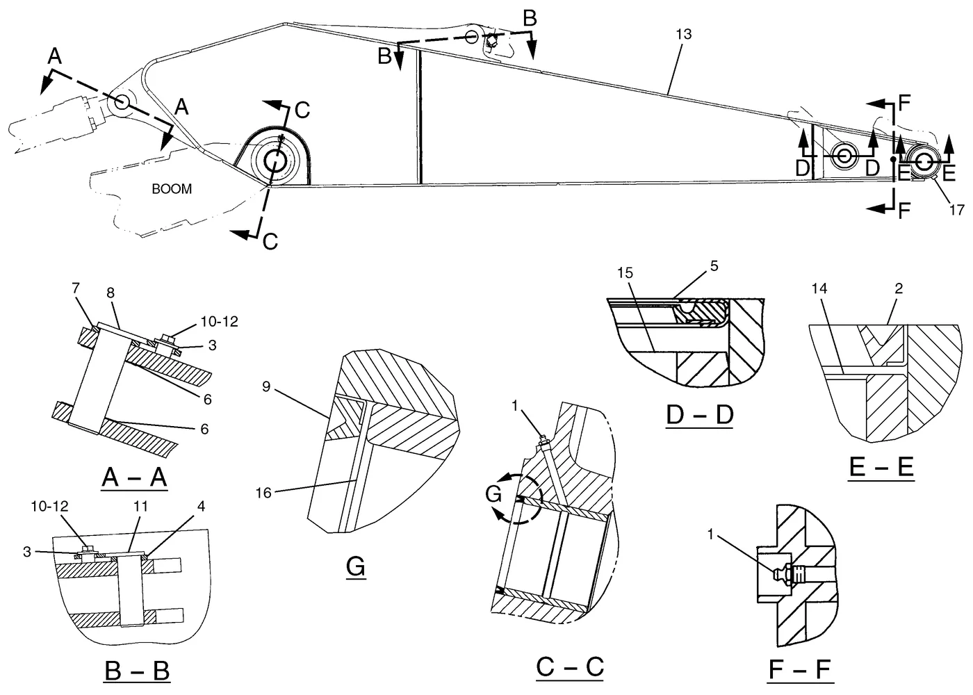 330C 8T4123 parts diagram