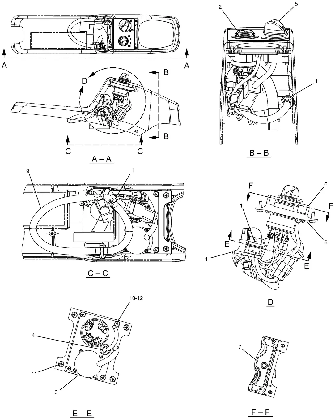 330D · ELECTRICAL AND STARTING SYSTEM · 251-0542 CAT parts diagram