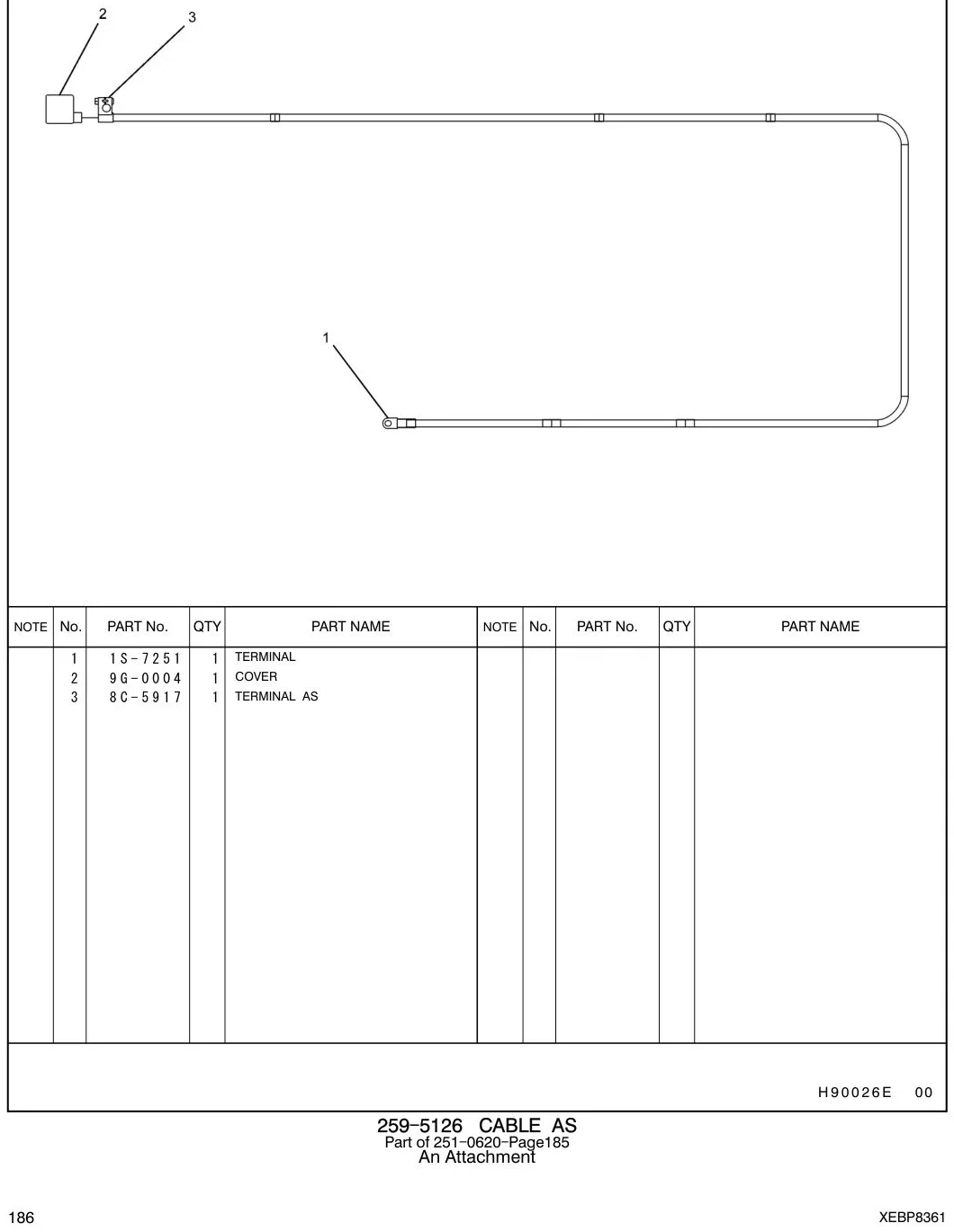 330D 9G0004 parts diagram