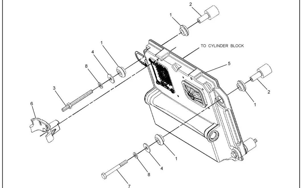 330D 8T9655 parts diagram