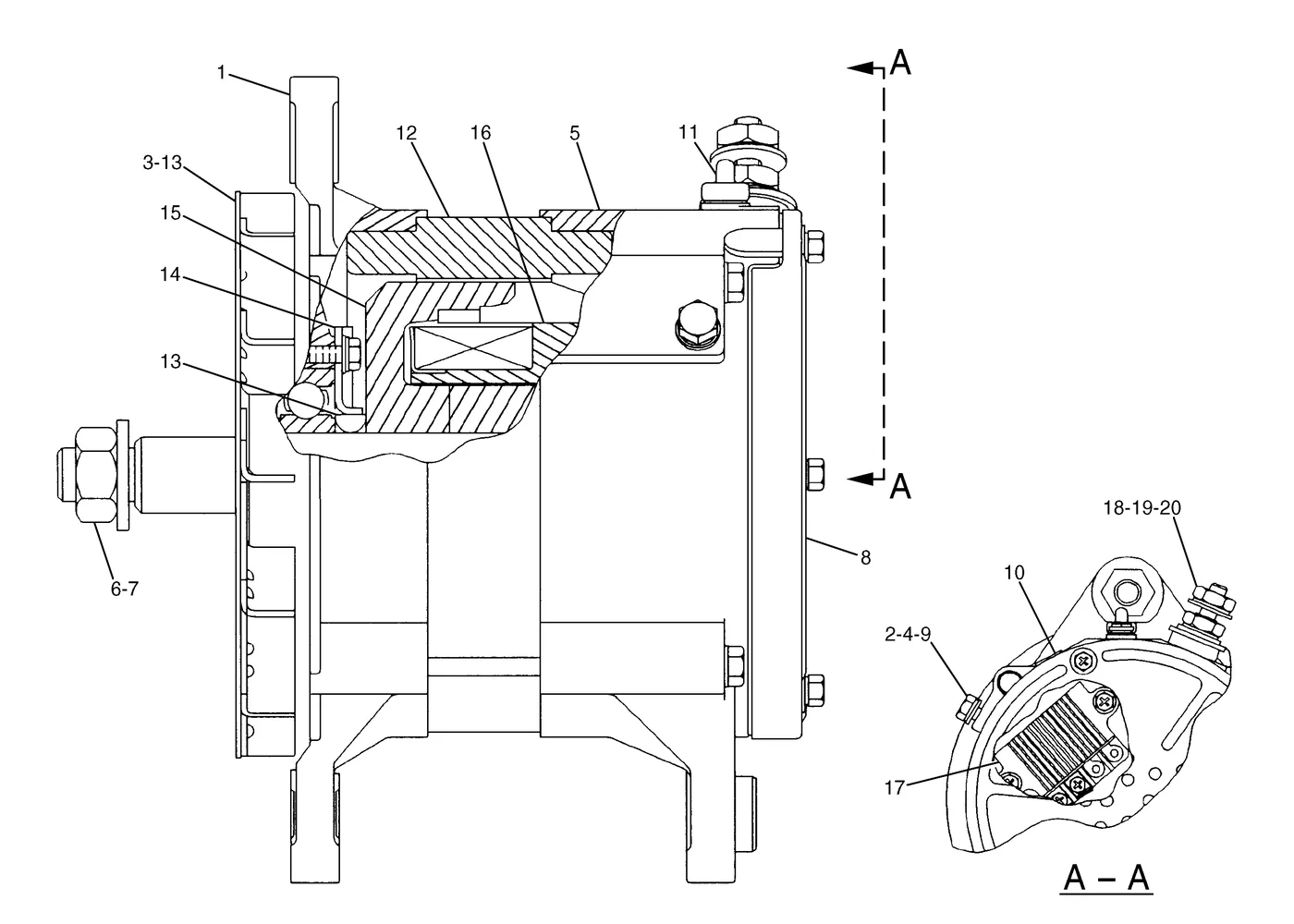 330D 9L6770 parts diagram