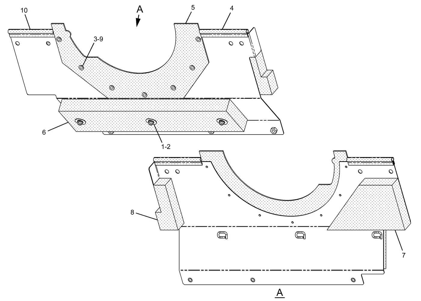 330D · FRAME AND BODY · 259-3591 CAT parts diagram