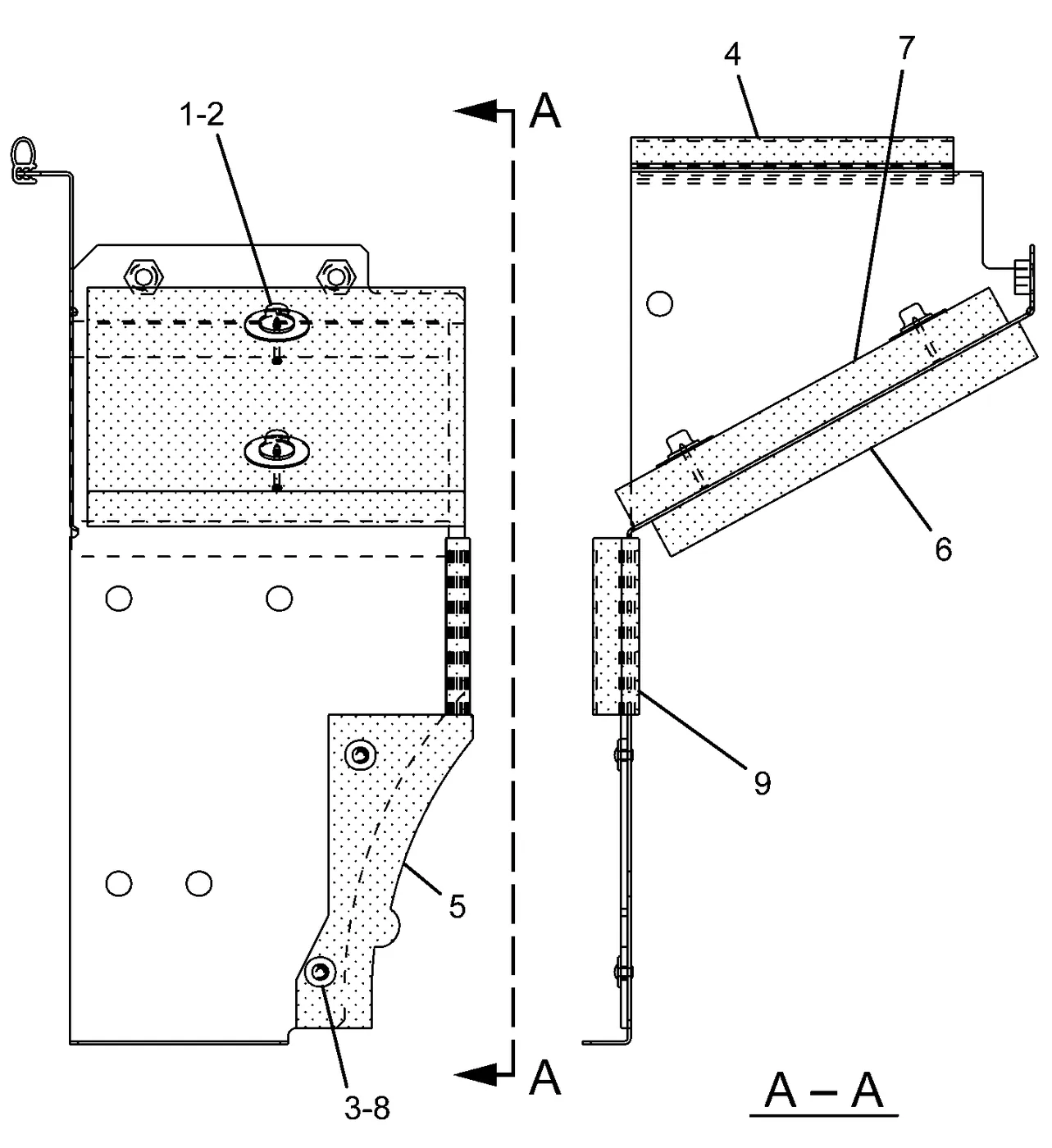330D · FRAME AND BODY · 262-2553 CAT parts diagram