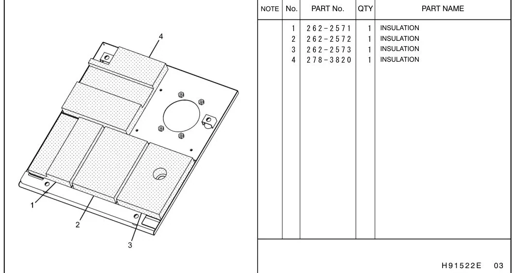 330D · FRAME AND BODY · 259-3667