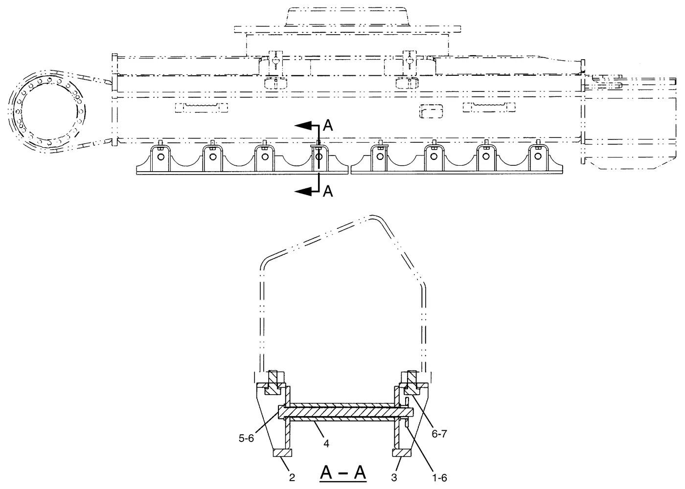 330D · FRAME AND BODY · 194-1186 CAT parts diagram