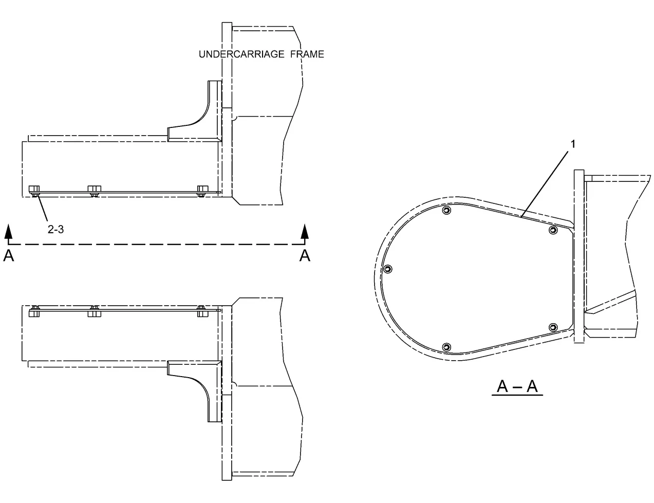 330D · FRAME AND BODY · 241-7333 CAT parts diagram